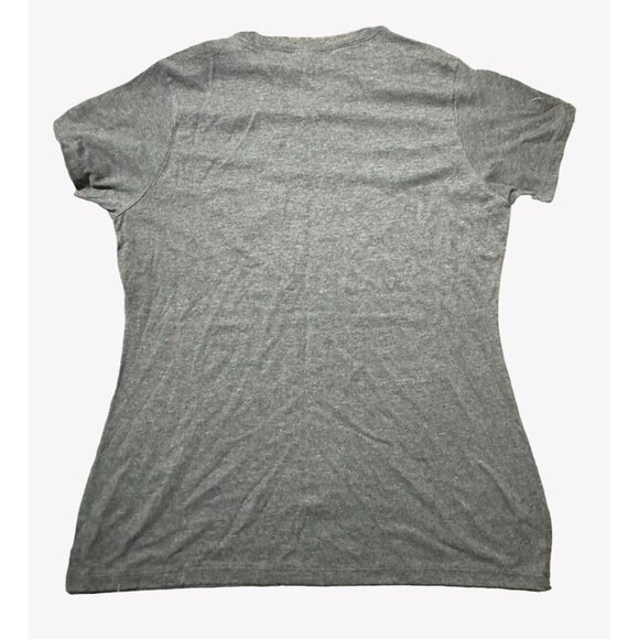 NEW Port & Company Ladies "Whatever" Graphic Tee Gray SEE MEASUREMENTS - Picture 3 of 5